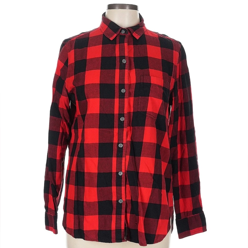 Old Navy Buffalo Plaid Button Up